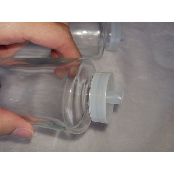 Alessi Italy Stainless Crystal Oil Vinegar Salt Pepper Holder Caddy Cruet - Picture 6 of 10